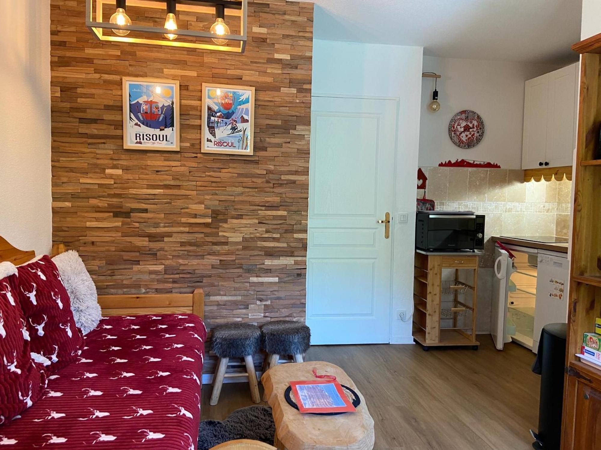 Pied Des Pistes, 2 Pieces, 6Pers, Piscine Et Sauna 里苏尔 外观 照片